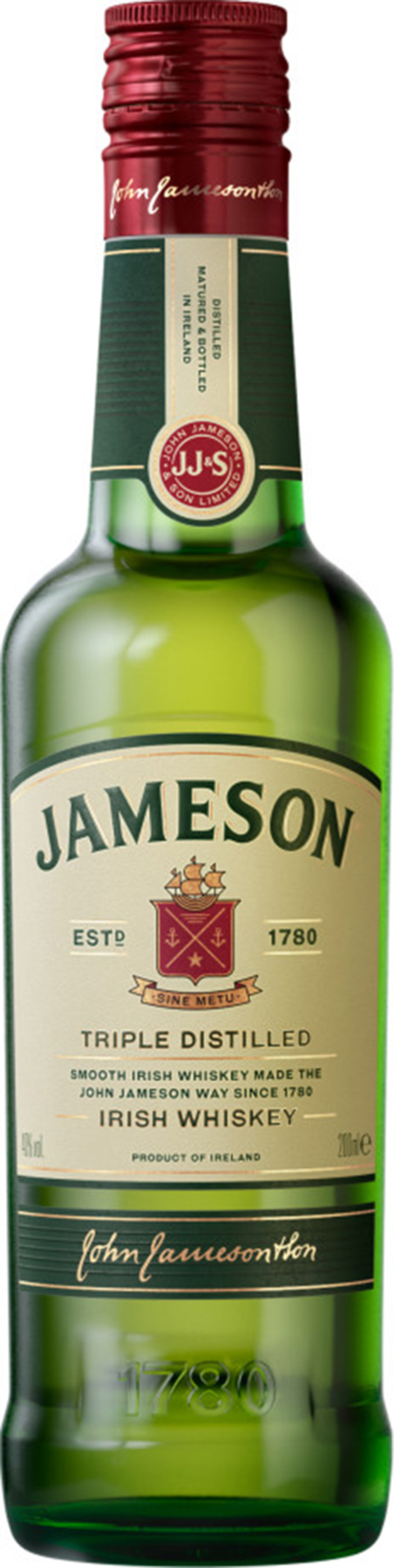 JAMESON IRISH WHISKEY 200ML/187ML