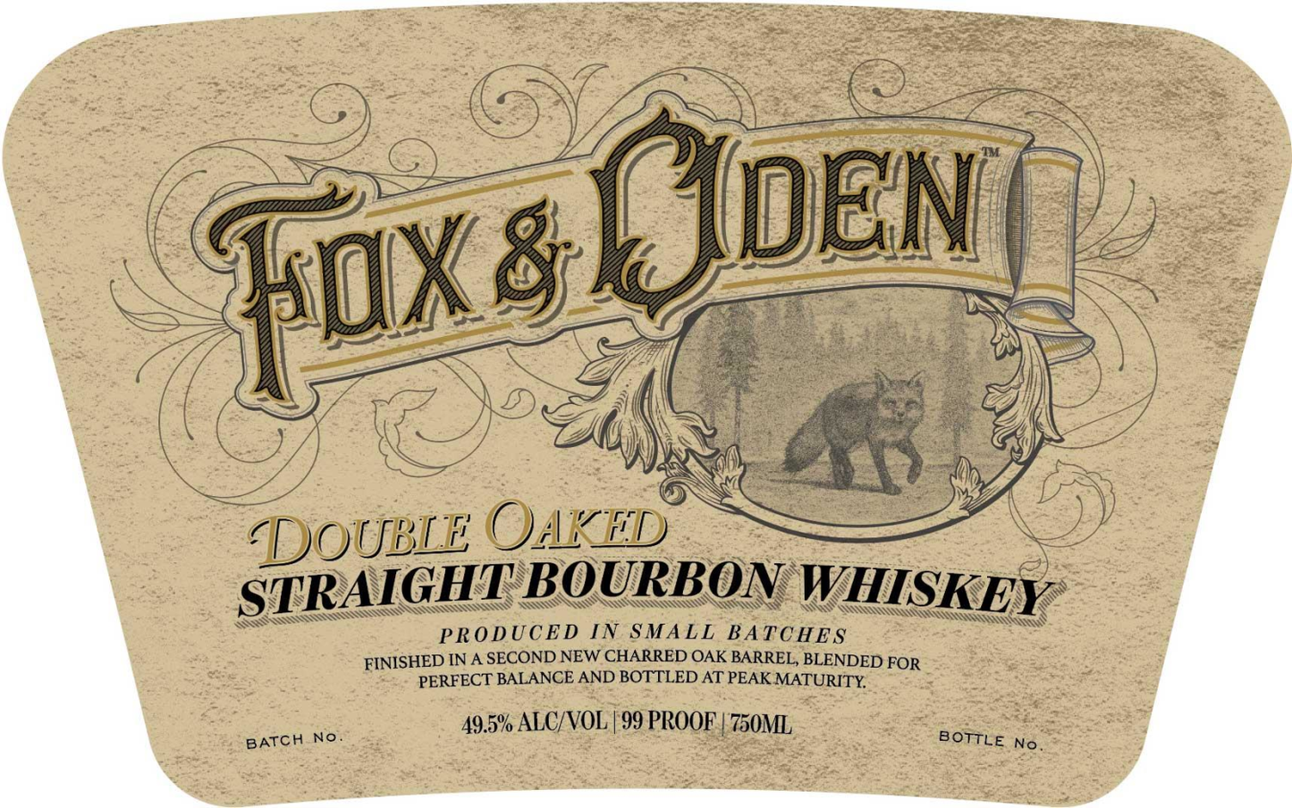 COPPERCRAFT FOX & ODEN DBL OAK 750ML