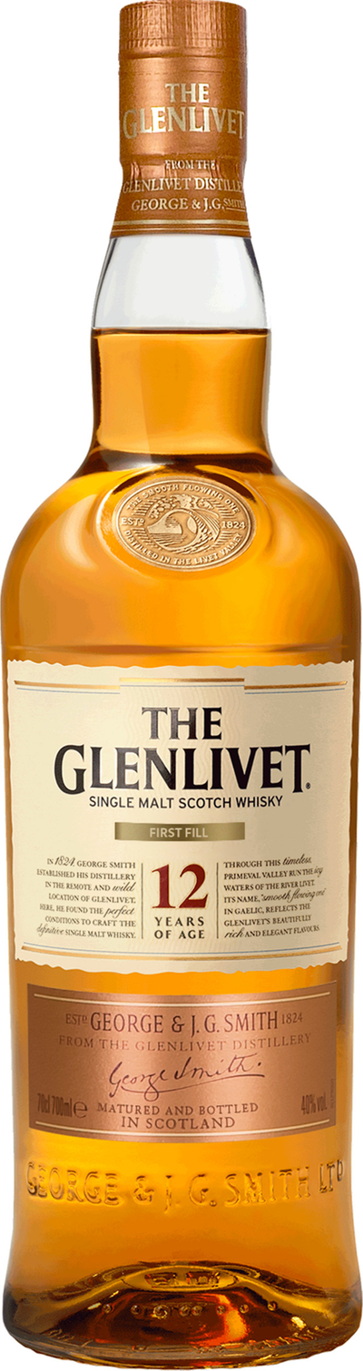 GLENLIVET FIRST FILL SM 12YR 750ML