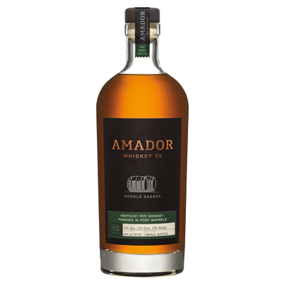 AMADOR WHISKEY DOUBLE BARREL PORT FINISHED KENTUCKY RYE WHISKEY 750ML