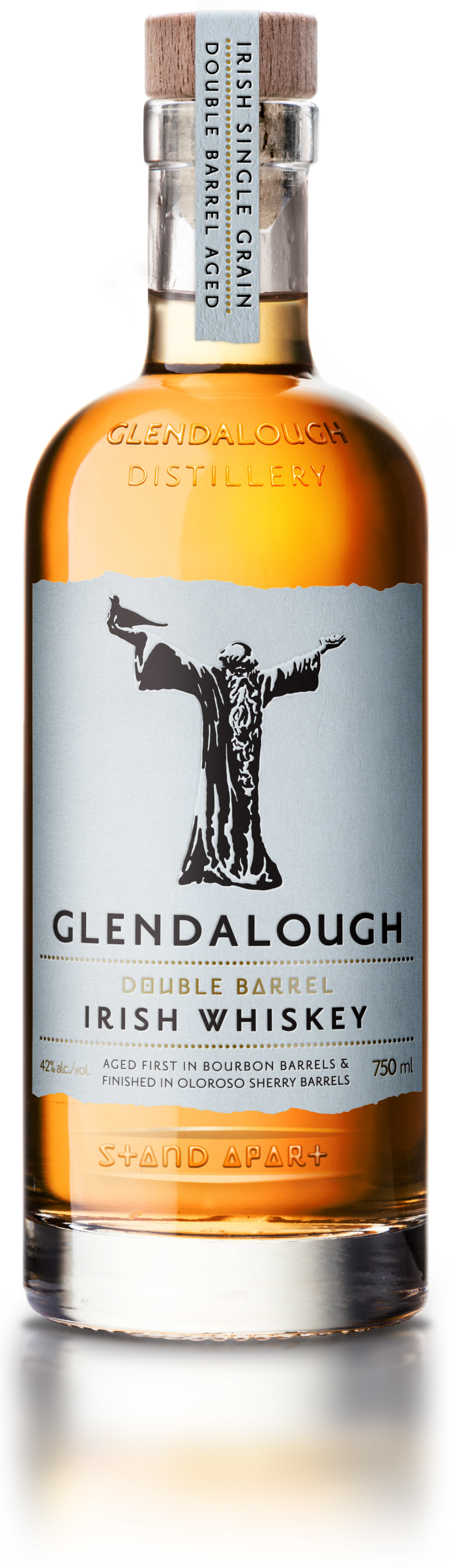 GLENDALOUGH DOUBLE BARREL IRISH WHISKEY 750ML