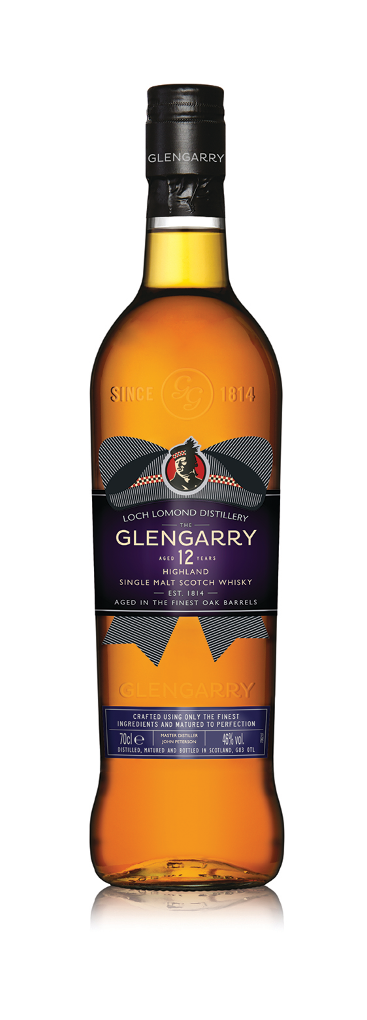 THE GLENGARRY 12 YEAR OLD SINGLE MALT SCOTCH WHISKY 750ML