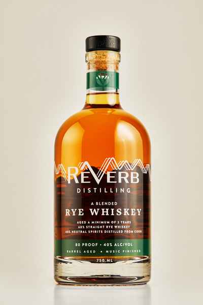 REVERB RYE WHSKY 750ML