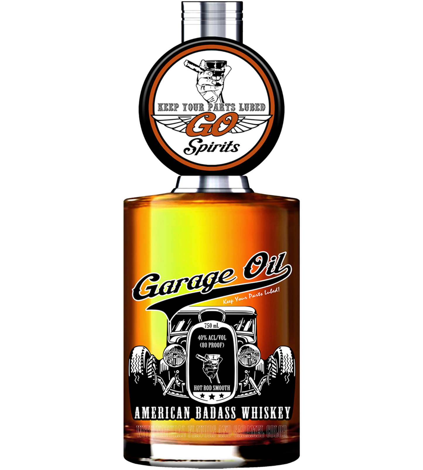 GARAGE OIL AM BADASS WHSKY 750ML