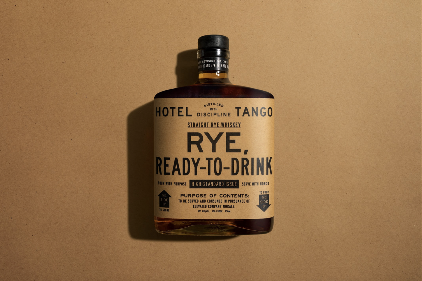 HOTEL TANGO STRAIGHT RYE WHISKEY 750ML