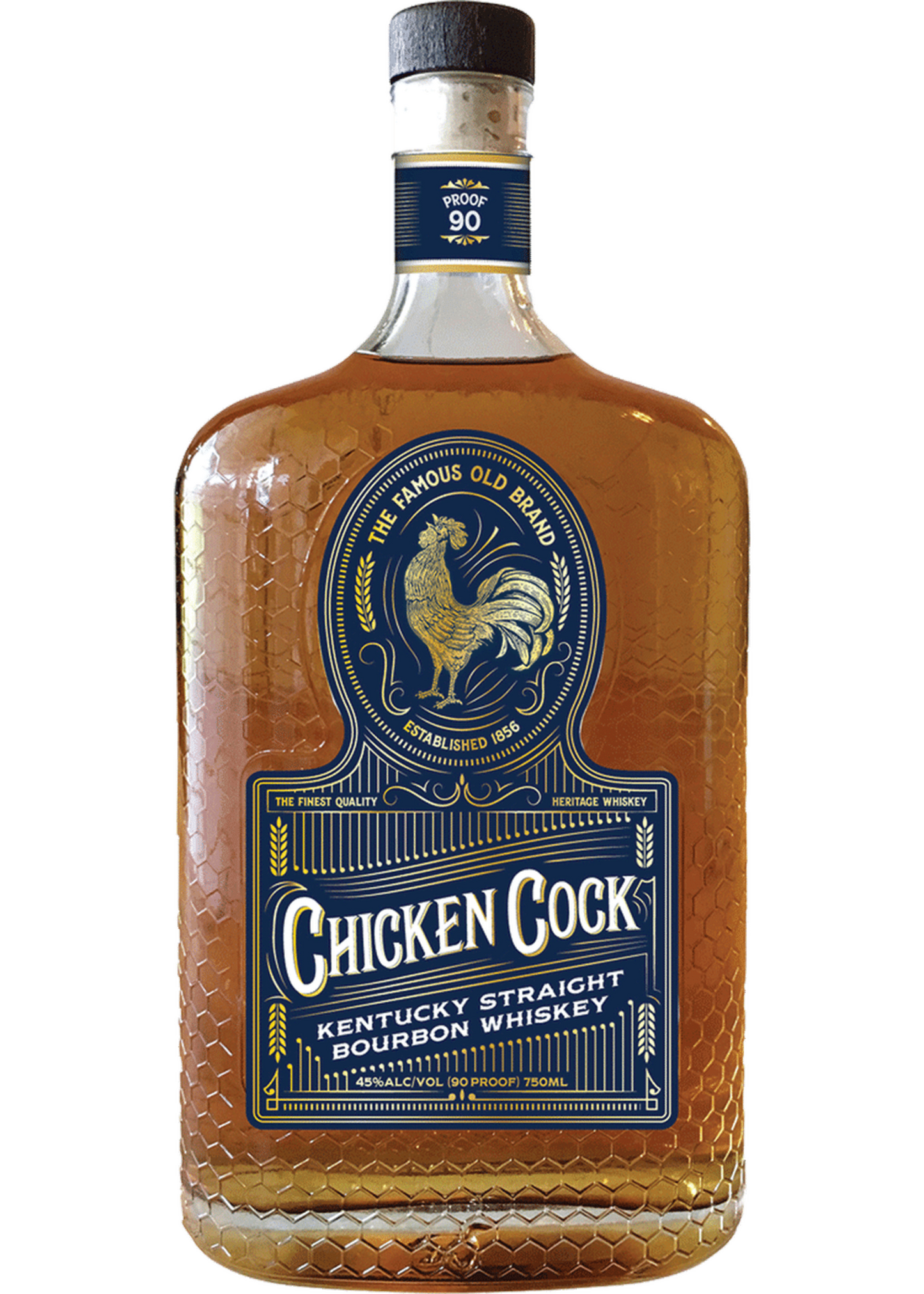 CHICKEN COCK KENTUCKY STRAIGHT BOURBON WHISKEY 750ML