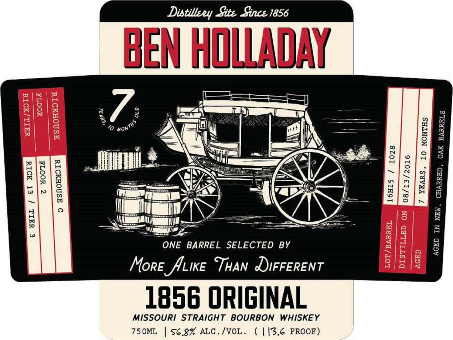 BEN HOLLADAY ONE BRL BBN 750ML