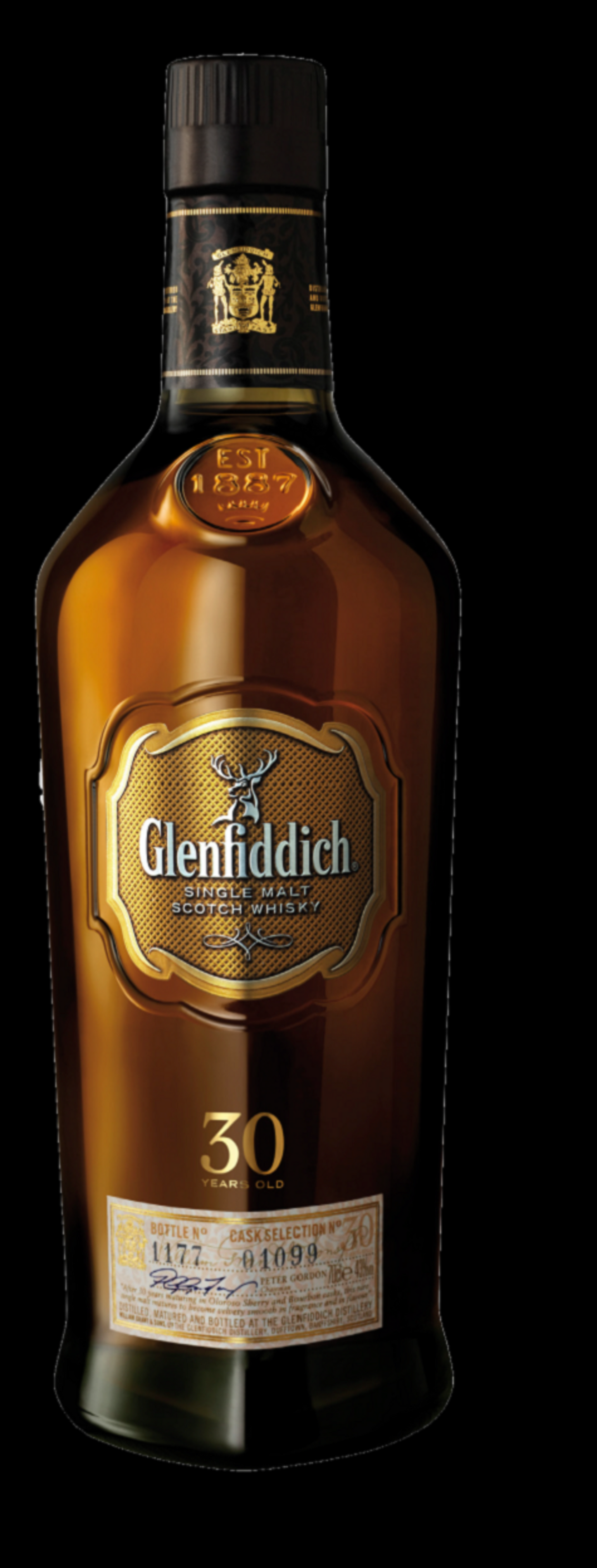 GLENFIDDICH 30 YEAR OLD SINGLE MALT SCOTCH WHISKY 750ML