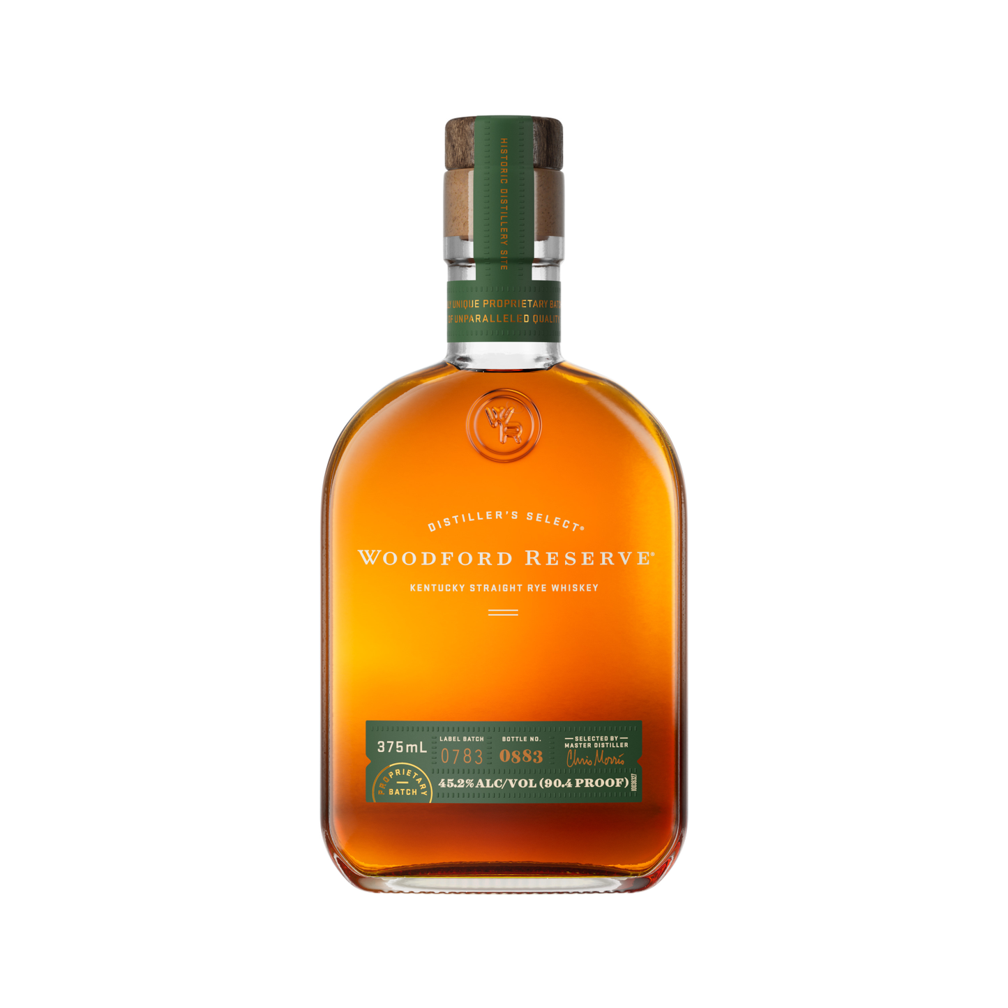 WOODFORD RESERVE KENTUCKY STRAIGHT RYE WHISKEY 375ML