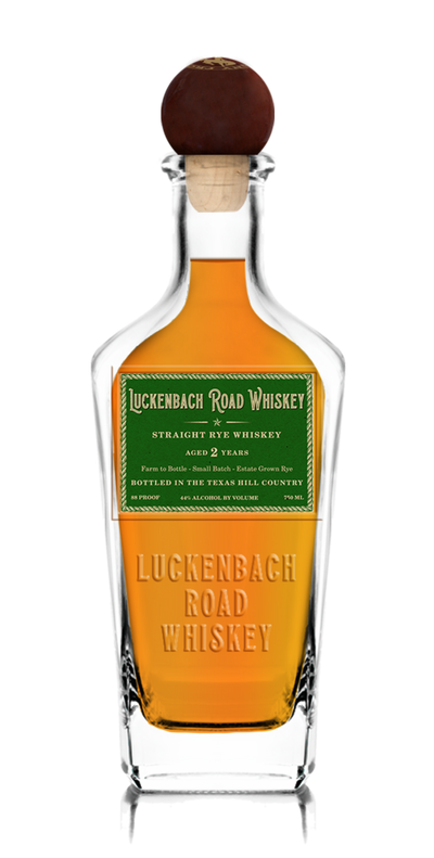 LUCKENBACH RD STRT RYE WHSKY 750ML