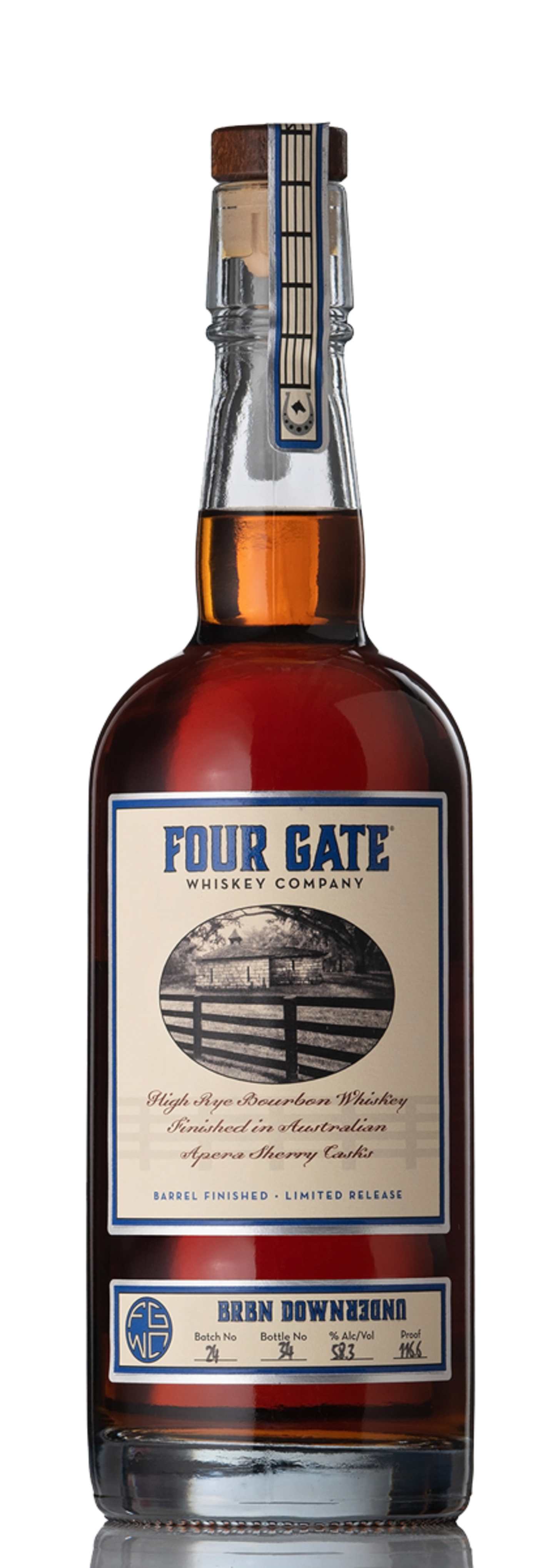 FOUR GATE DOWNUNDER BBN WSKY 750ML