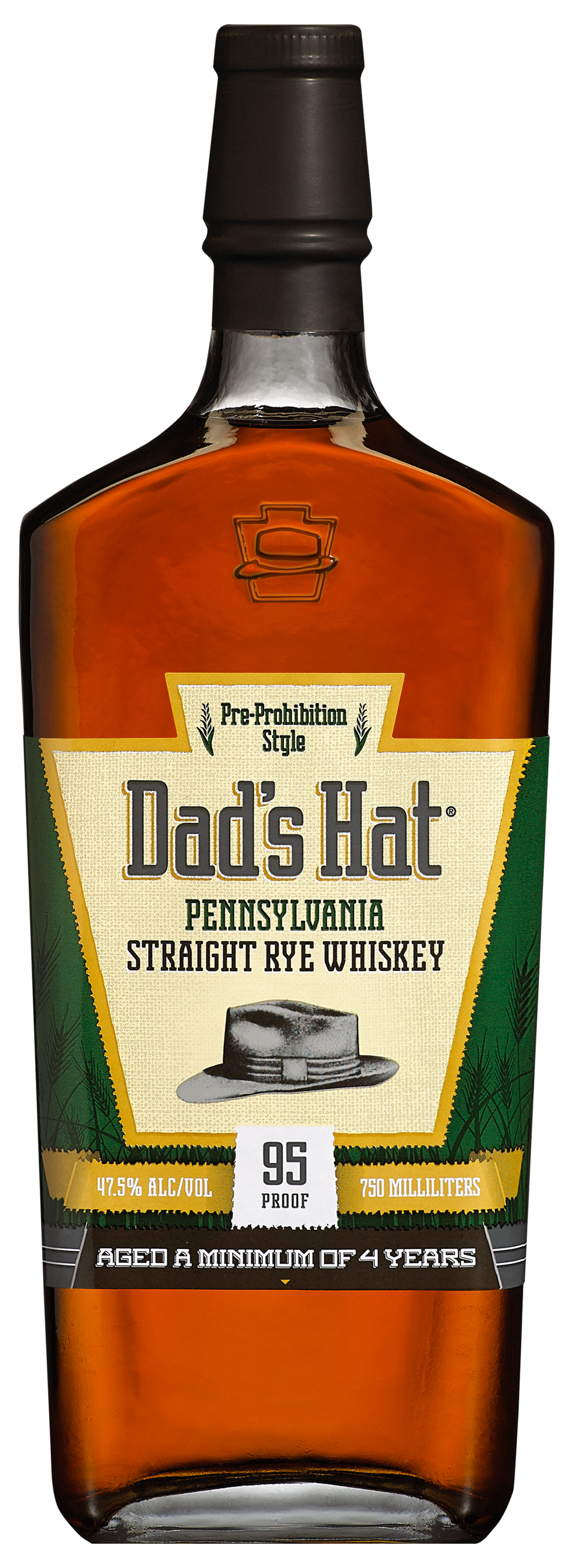 DADS HAT PA STRGT RYE WHISKEY 95 750ML