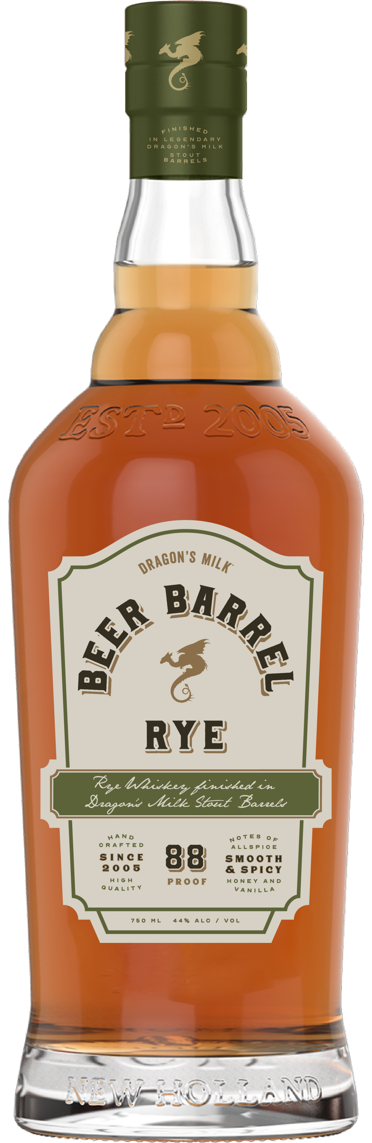 NH BEER BARREL RYE 750ML