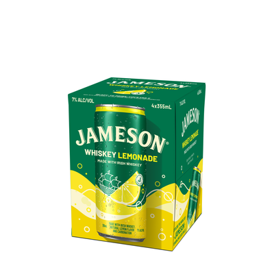 JAMESON LEMONADE IN A CAN! 375ML