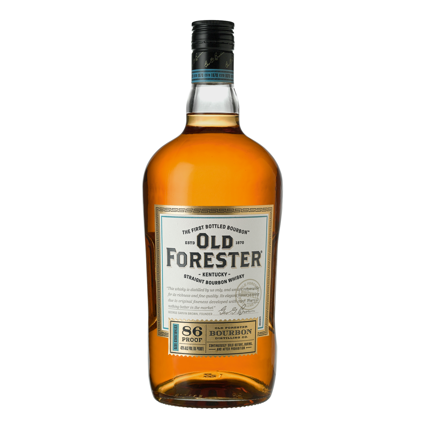 OLD FORESTER KENTUCKY STRAIGHT BOURBON WHISKEY 1.75L/1.5L