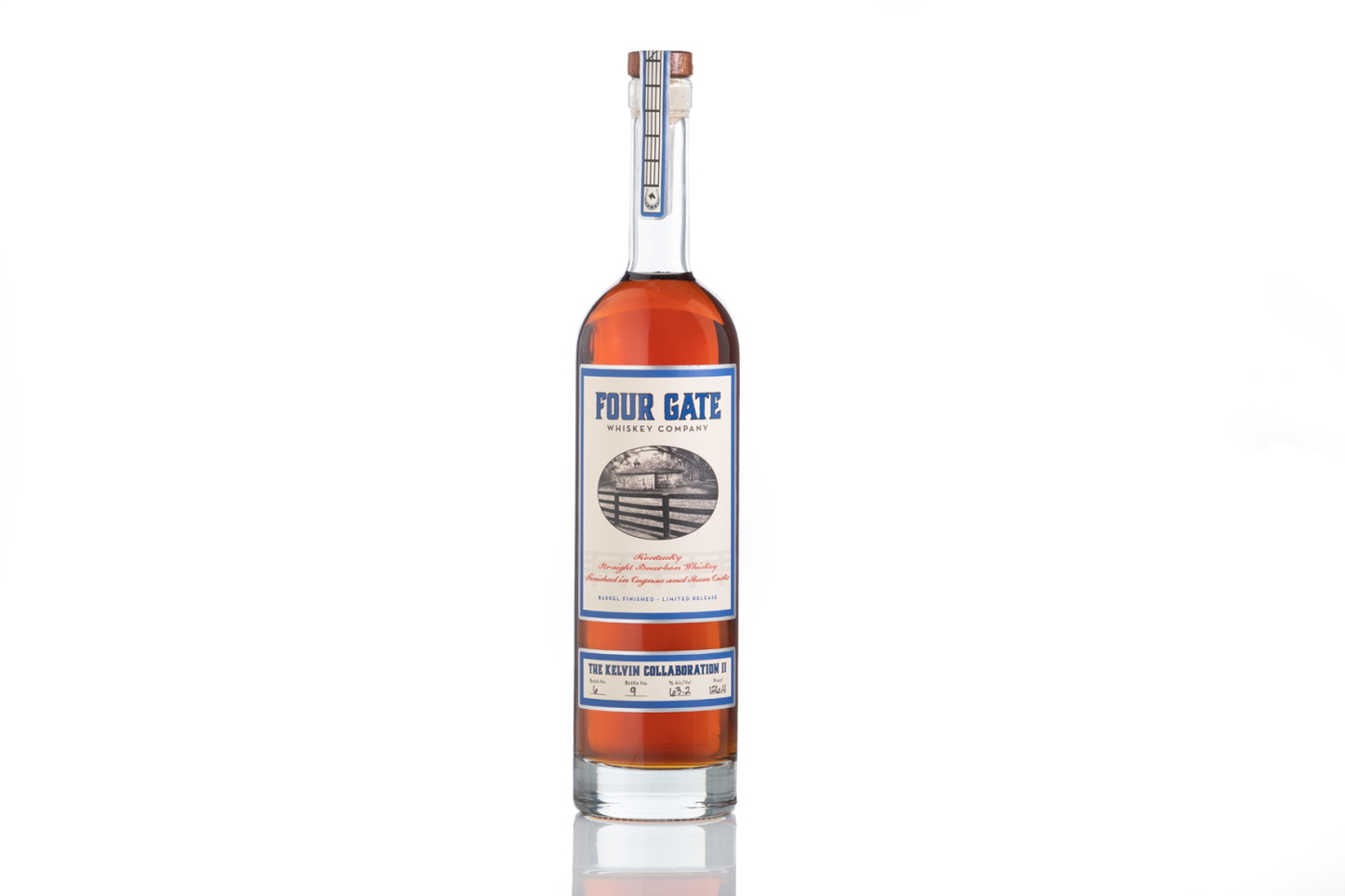 FOUR GATE THE KELVIN COLLABORATION II BATCH 6 KENTUCKY STRAIGHT BOURBON WHISKEY 750ML