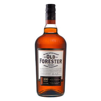 OLD FORESTER KENTUCKY STRAIGHT BOURBON WHISKEY 100 PROOF 1L