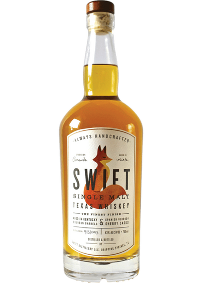 SWIFT SINGLE MALT TEXAS WHISKEY 750ML