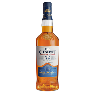 THE GLENLIVET FOUNDER'S RESERVE SINGLE MALT SCOTCH WHISKY 750ML