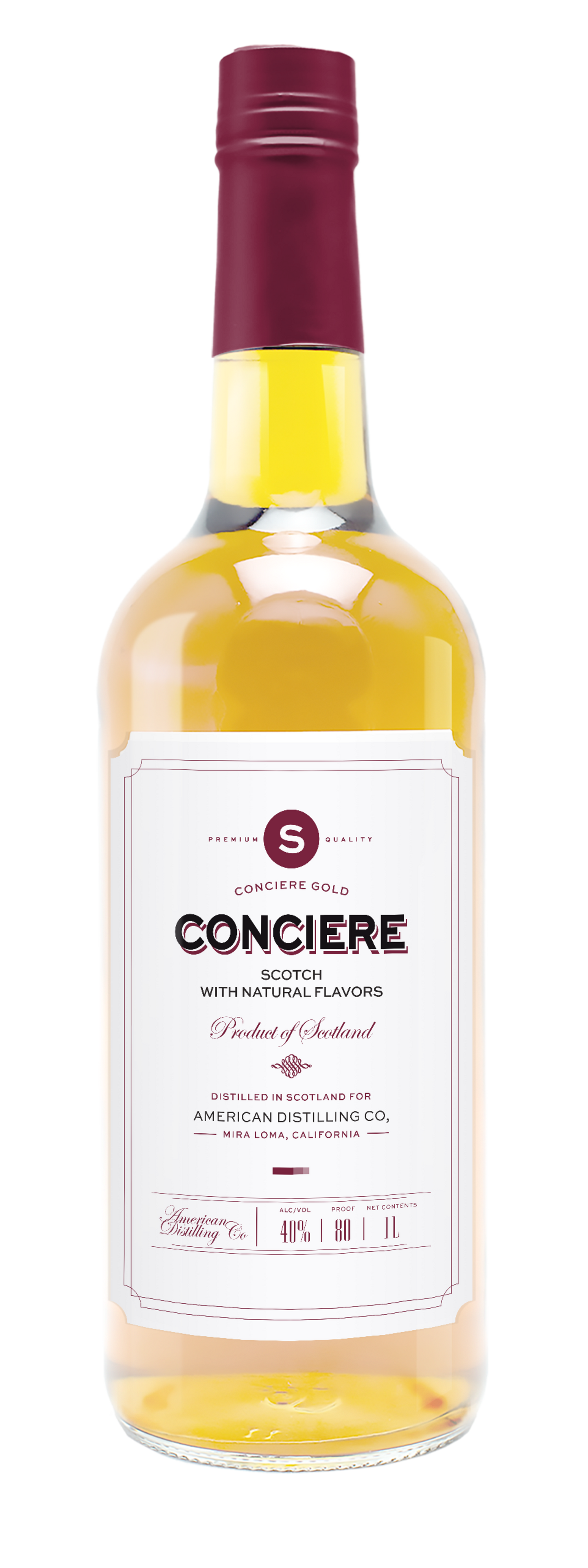 CONCIERE GOLD SCOTCH BLENDED WHISKEY 1L