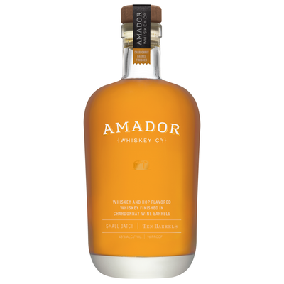 AMADOR WHISKEY TEN BARRELS LIMITED RELEASE HOP-FLAVORED WHISKEY 750ML