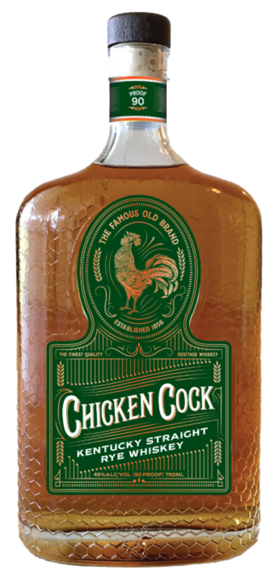 CHICKEN COCK KENTUCKY STRAIGHT RYE WHISKEY 750ML