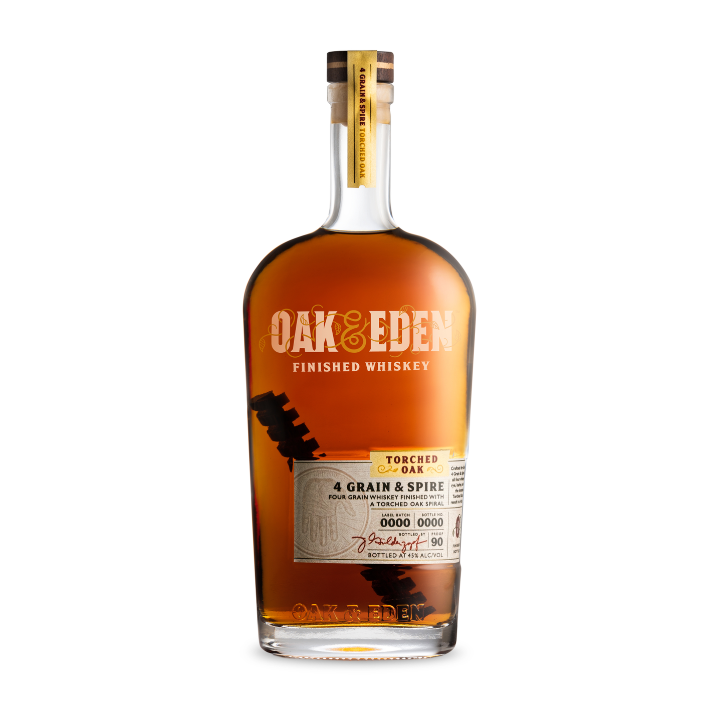 OAK & EDEN 4 GRN BBN & SPR 750ML