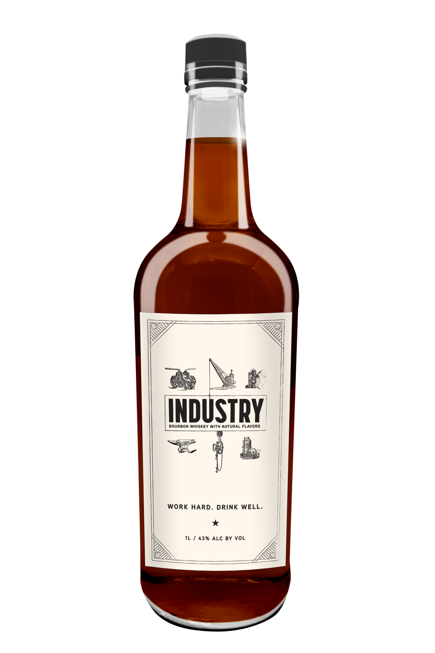 INDUSTRY BBN WHSKY 1L