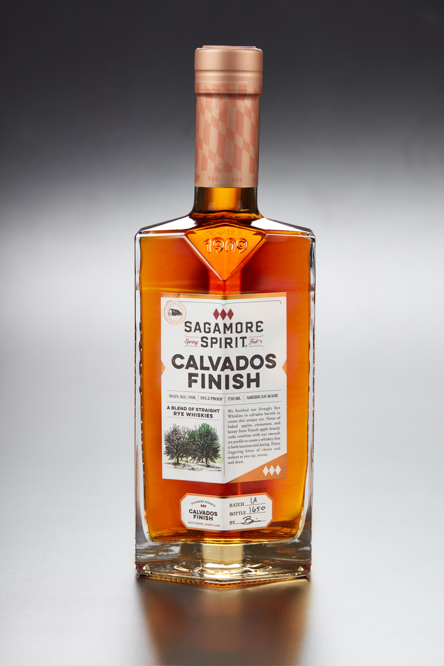 SAGAMORE CALVADOS FINISH RYE 750ML