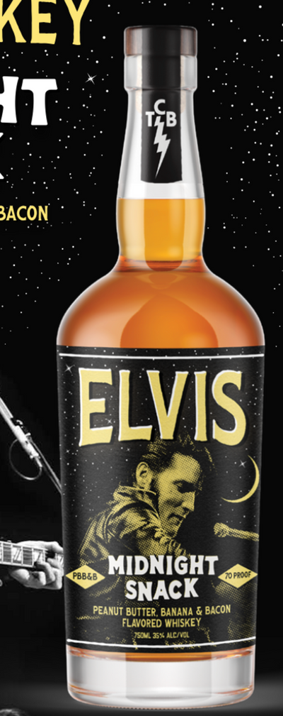 ELVIS WHISKEY MIDNIGHT SNACK 750ML