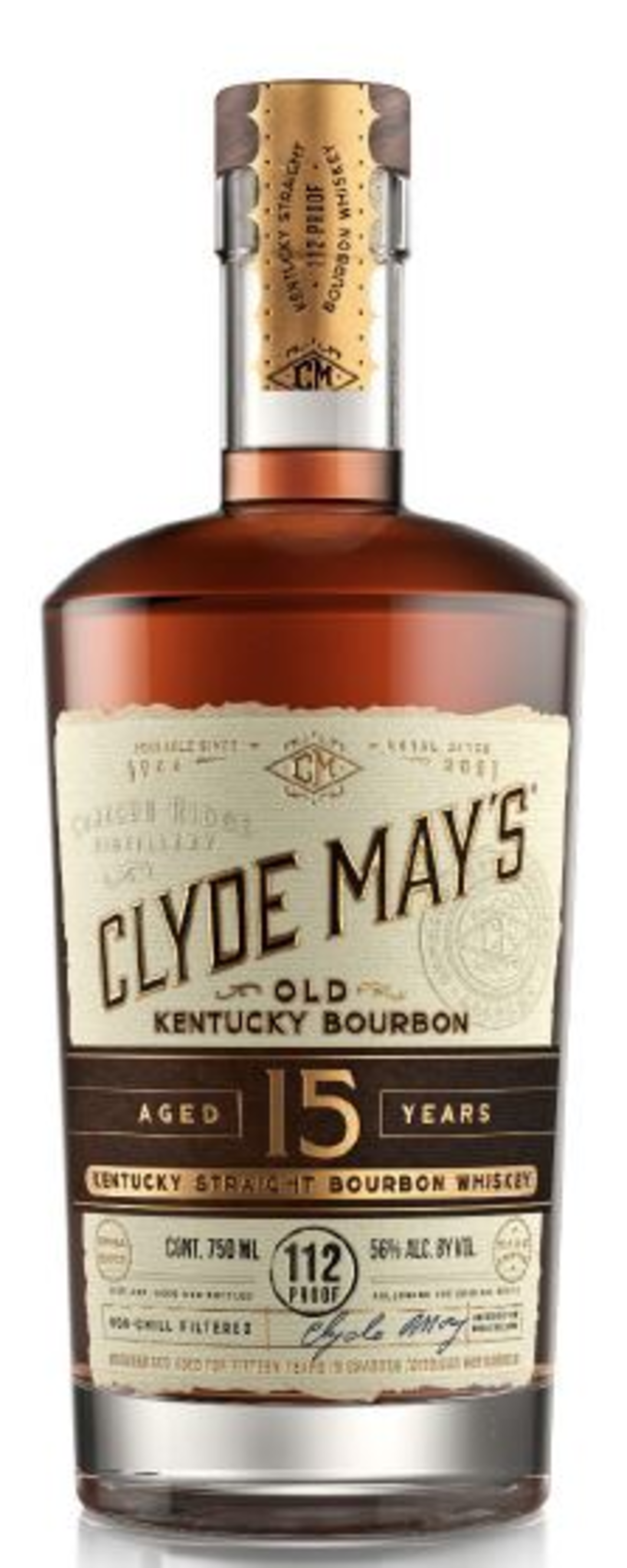 CLYDE MAYS CSK STRGTH WSKY 15Y 750ML