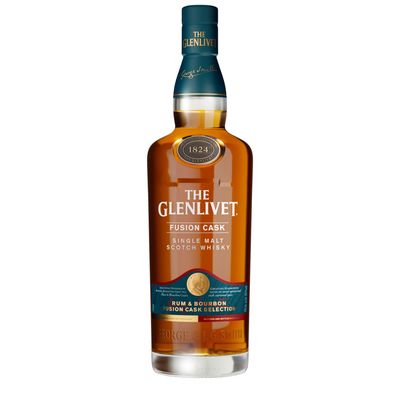 GLENLIVET FUSION CSK RUM & BBN 750ML