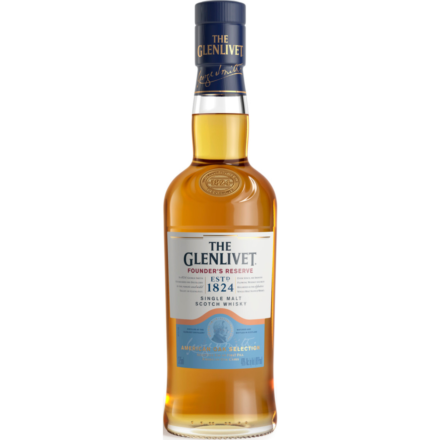 THE GLENLIVET FOUNDER'S RESERVE SINGLE MALT SCOTCH WHISKY 375ML