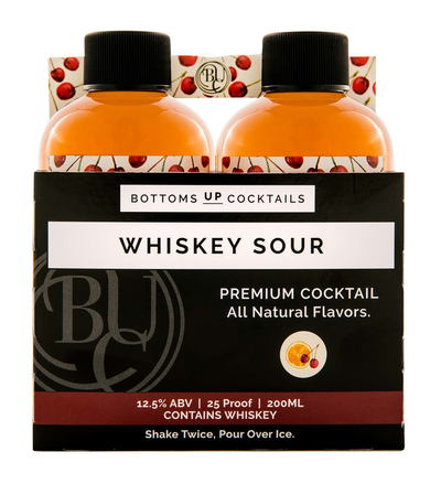 BOTTOMS UP SOUR WHISKEY 200ML/187ML