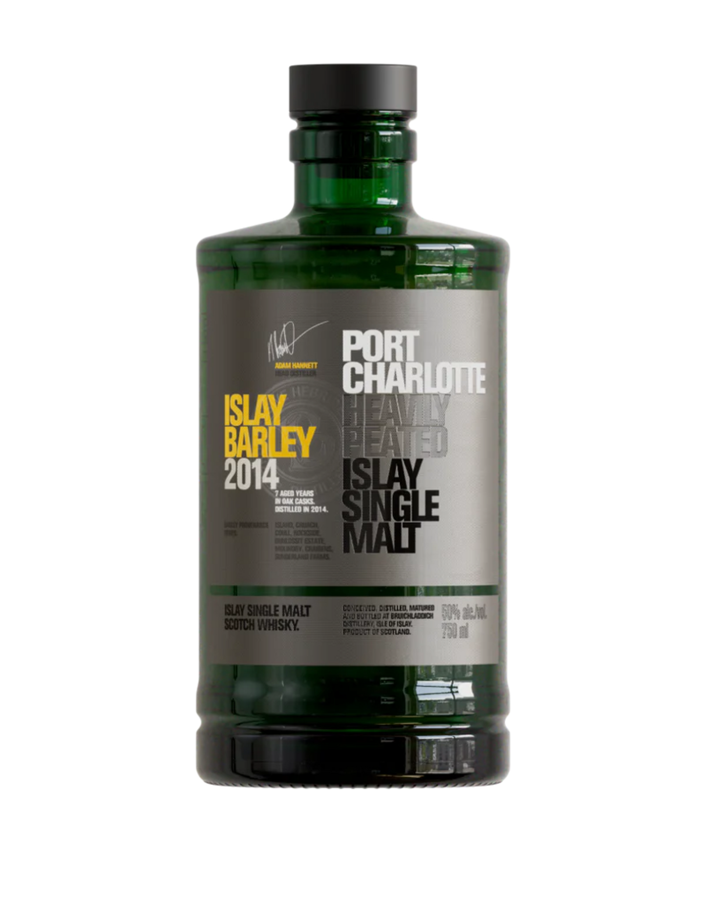 BRUICHLADDICH PORT CHARLOTTE SINGLE MALT SCOTCH WHISKY 750ML