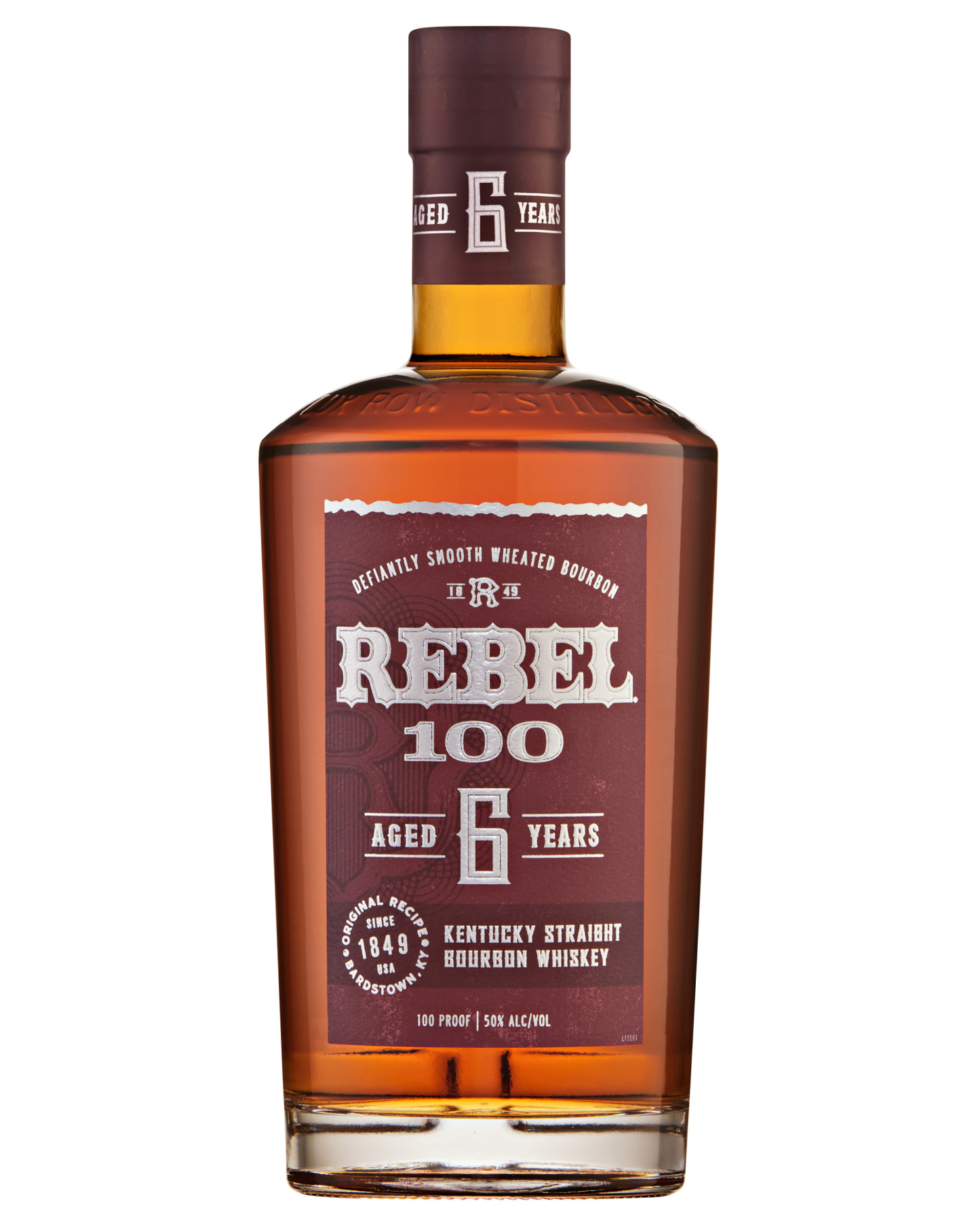 REBEL KENTUCKY STRAIGHT BOURBON WHISKEY 6 YEAR 100 PROOF 750ML