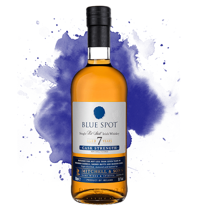 BLUE SPOT CASK STRENGTH 7 YEAR OLD IRISH WHISKEY 750ML