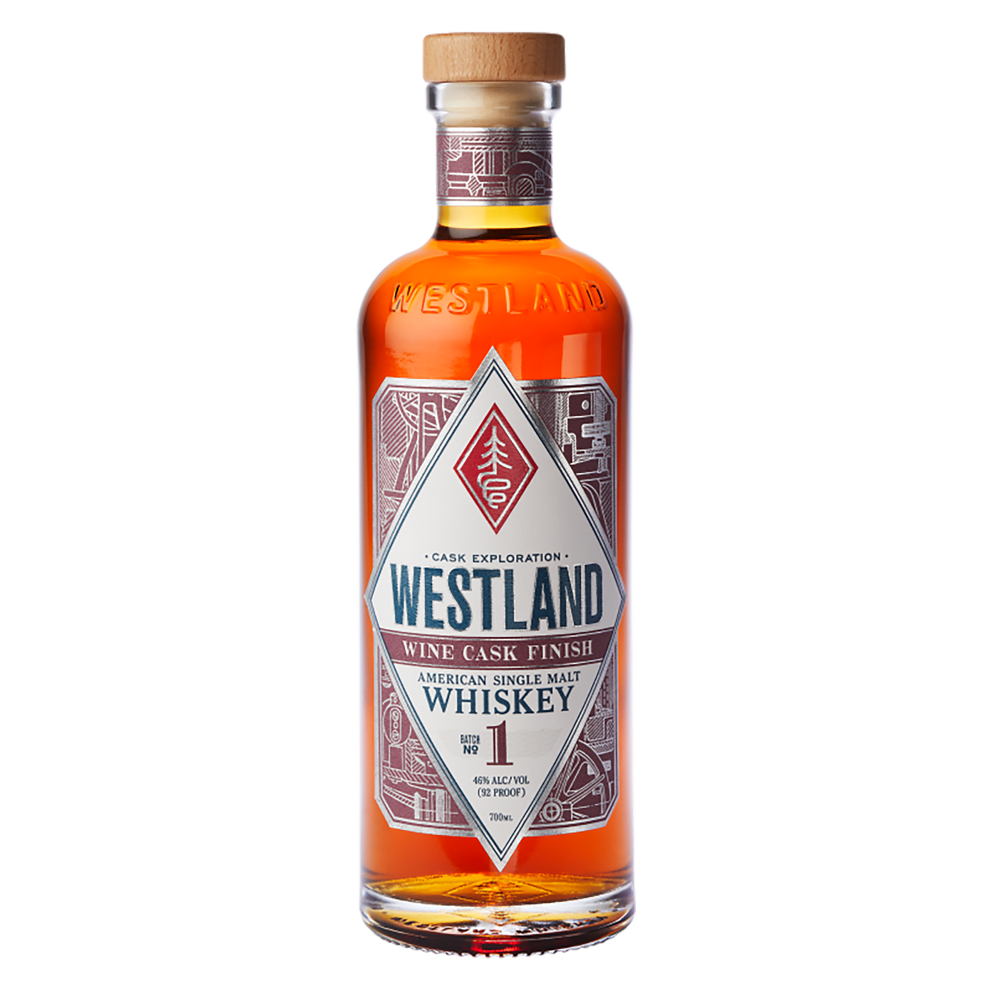 WESTLAND WINE CASK FINISH 750ML