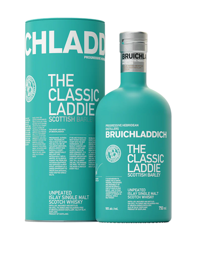 BRUICHLADDICH THE CLASSIC LADDIE UNPEATED SINGLE MALT SCOTCH WHISKY 750ML