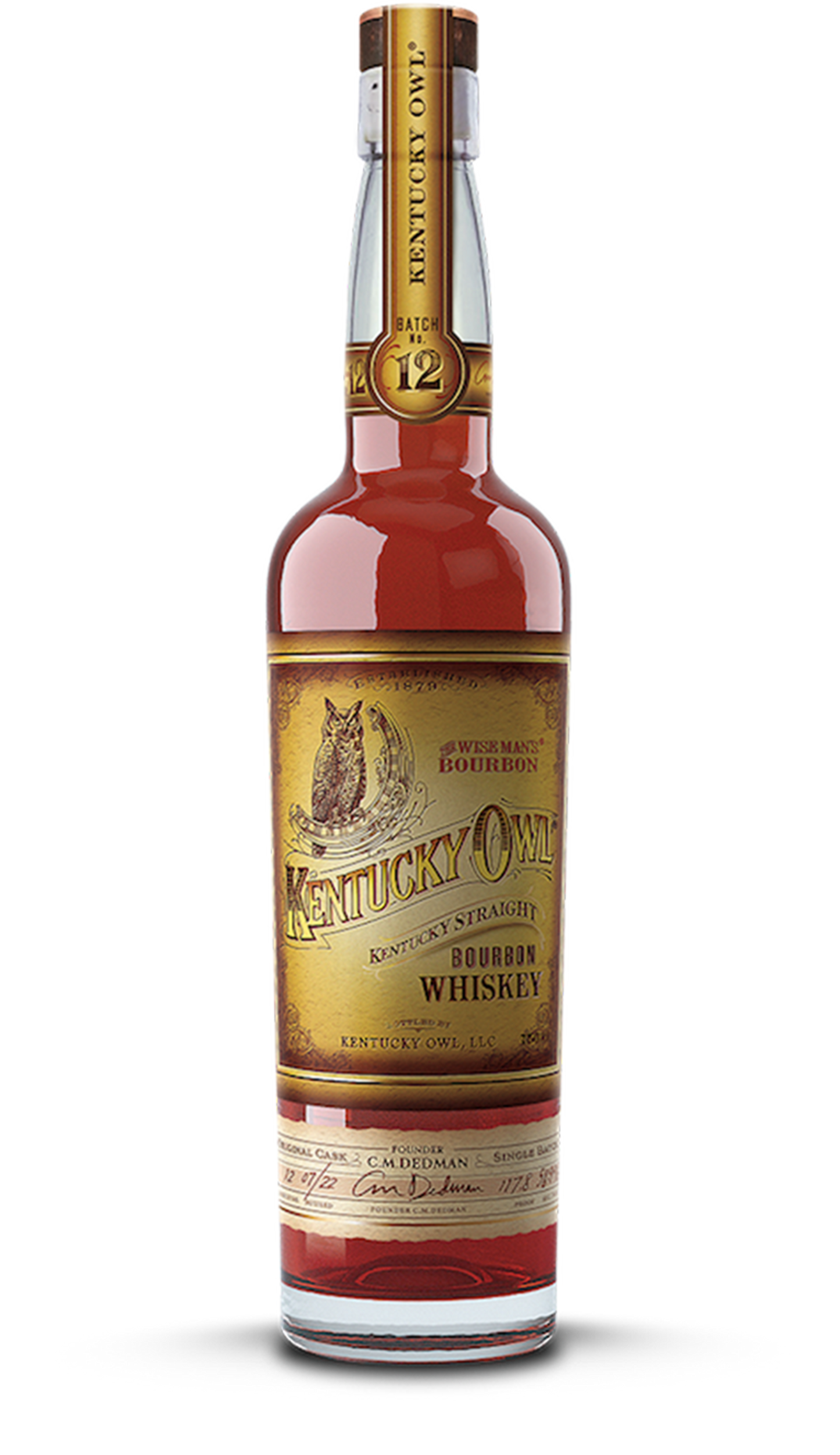 KENTUCKY OWL BBN WHSKY 117.8 750ML