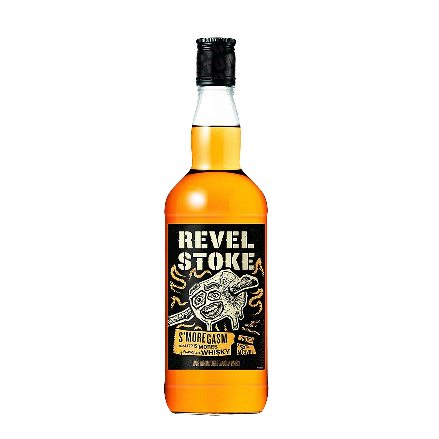 REVEL STOKE S'MOREGASM TOASTED S'MORES FLAVORED WHISKY 70 750ML