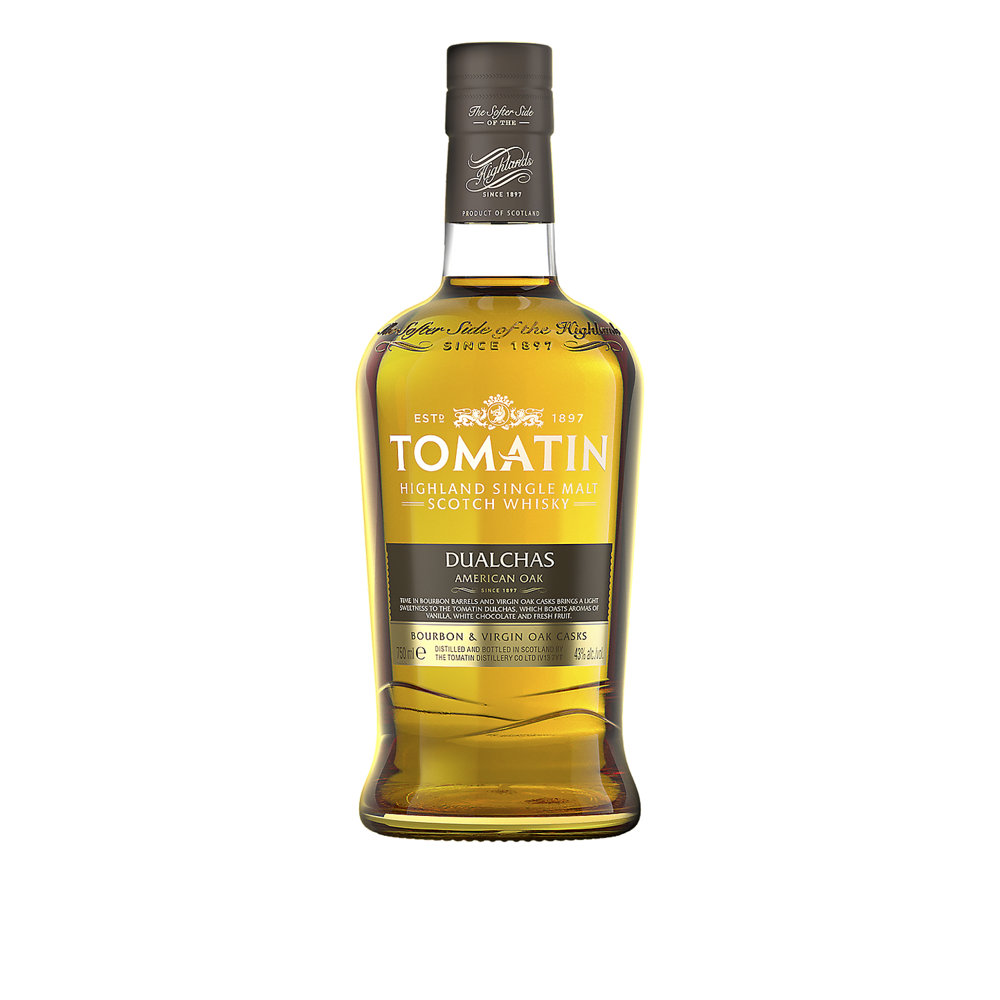 TOMATIN SINGLE MALT SCOTCH DUALCHAS 86 750ML