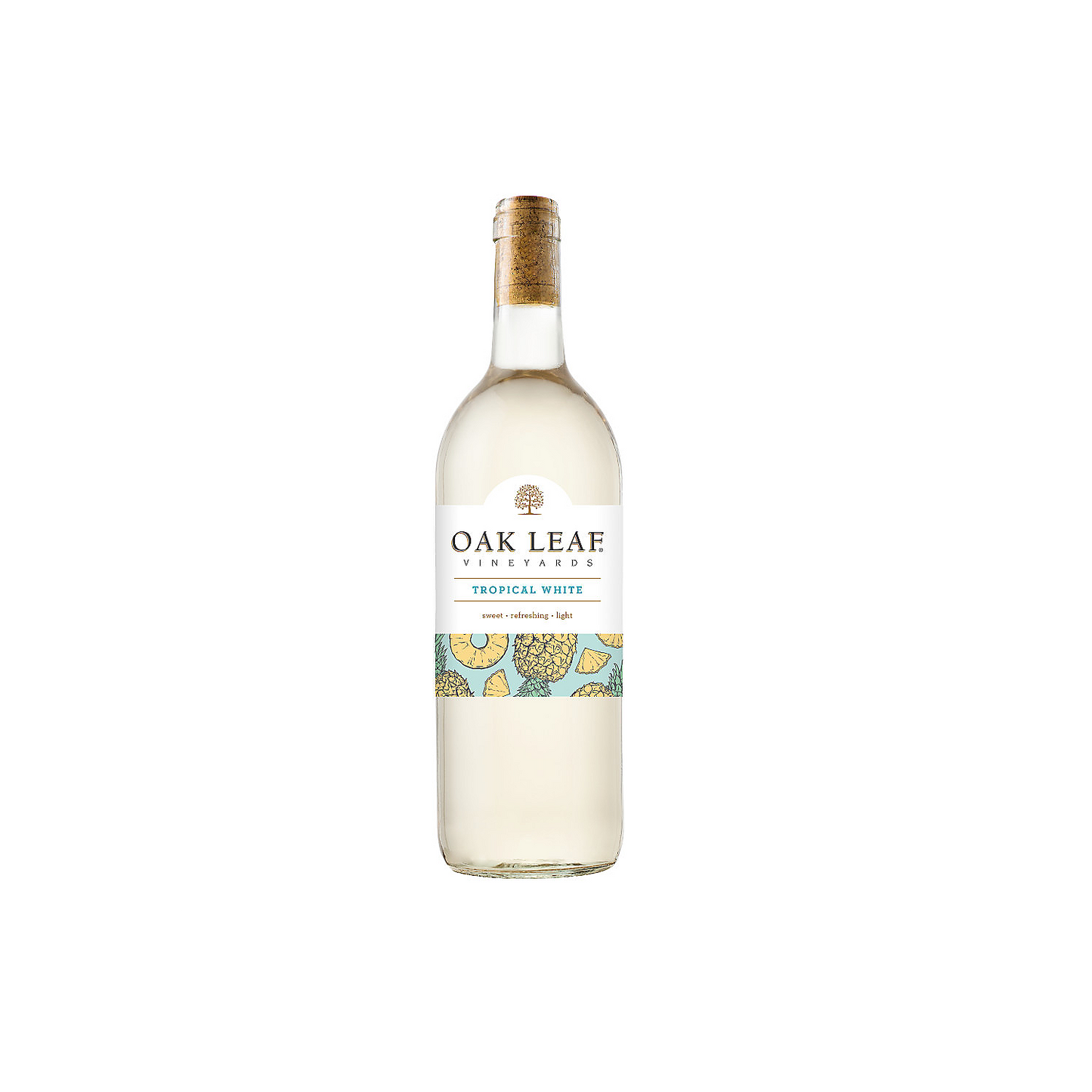 OAK LEAF VINEYARDS TROPICAL WHITE FLAVORED WINE SWEETS 750ML