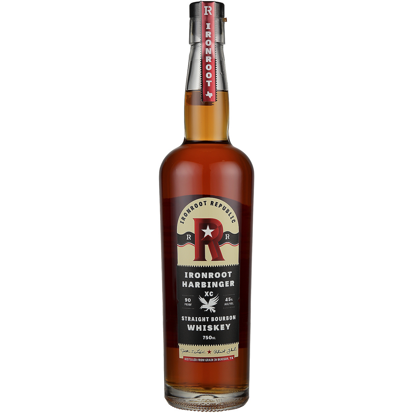 IRONROOT REPUBLIC STRAIGHT BOURBON IRONROOT HARBINGER XC 2 YR 90 750ML