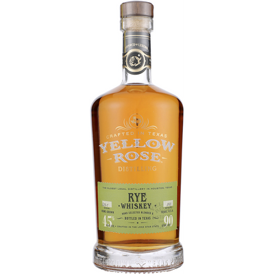 YELLOW ROSE DISTILLING COMBO PACK 3 EACH RYE WHISKEY 90, OUTLAW BOURBON 92, HARRIS COUNTY BOURBON 92 & AMERICAN WHISKEY 80 750ML