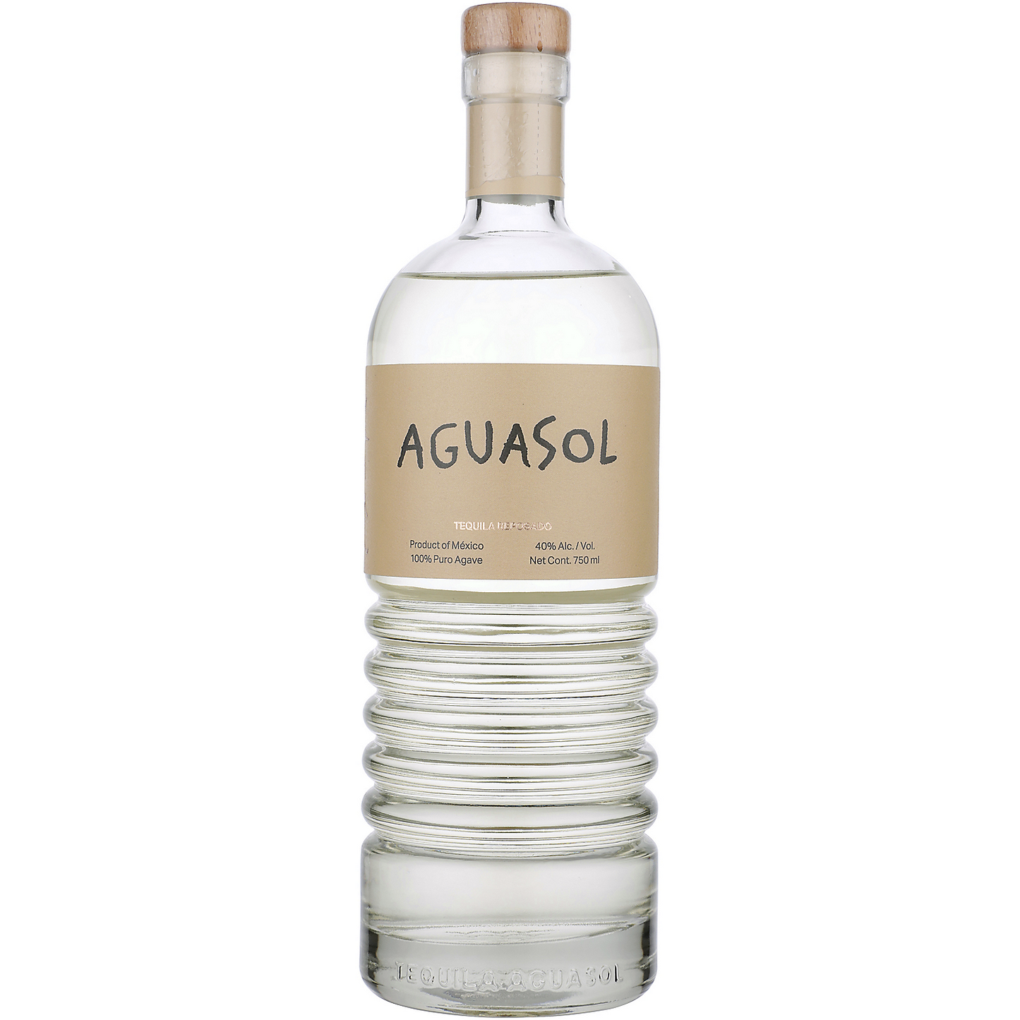 AGUASOL TEQUILA REPOSADO 80 750ML
