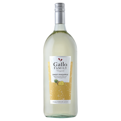 GALLO FAMILY VINEYARDS SWEET PINEAPPLE FLAVORED WINE 750ML