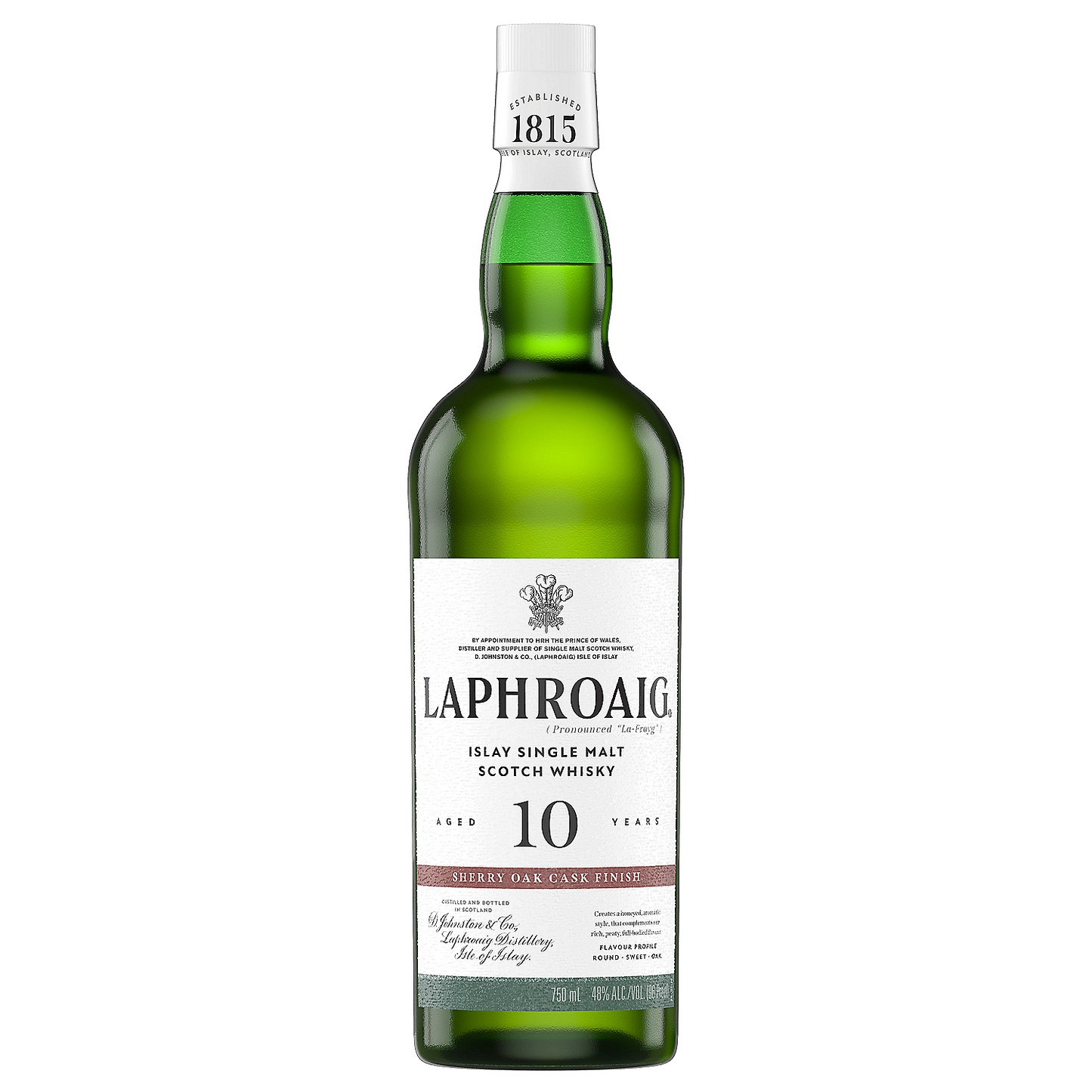 LAPHROAIG SINGLE MALT SCOTCH SHERRY OAK FINISHED 10 YR 96 750ML