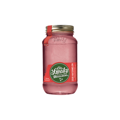 OLE SMOKY SOUR WATERMELON MOONSHINE 40 750ML