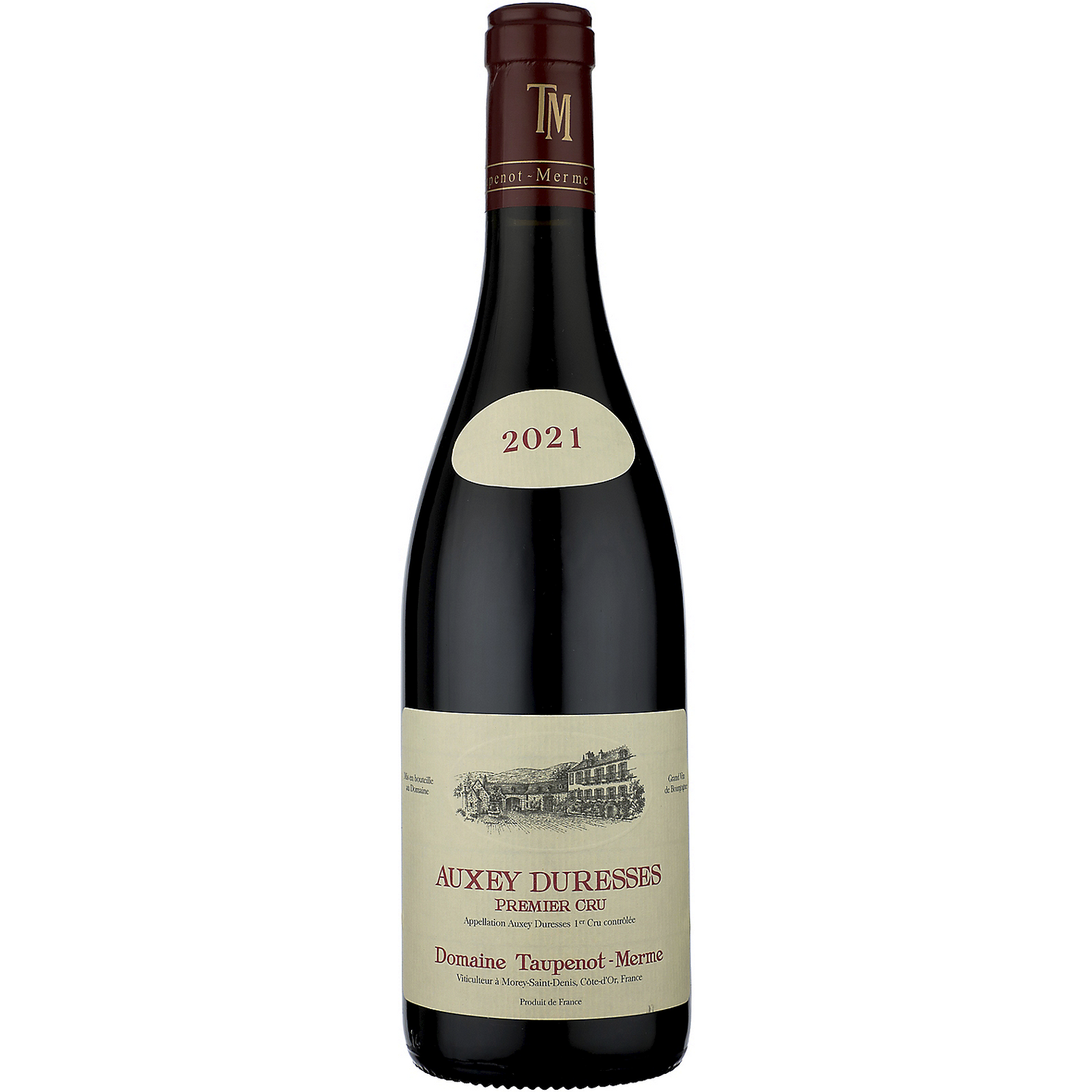 DOMAINE TAUPENOT MERME AUXEY DURESSES ROUGE PREMIER CRU 2021 750ML